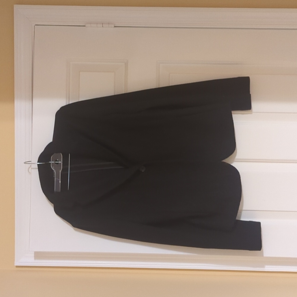 Talbot's black jacket